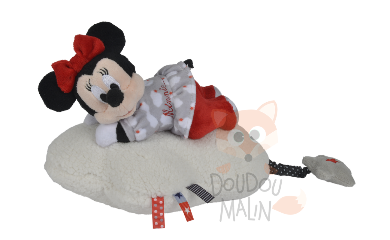  minnie mouse musical box cloud beige red 